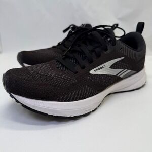 Brooks Black and White Athletic Shoes